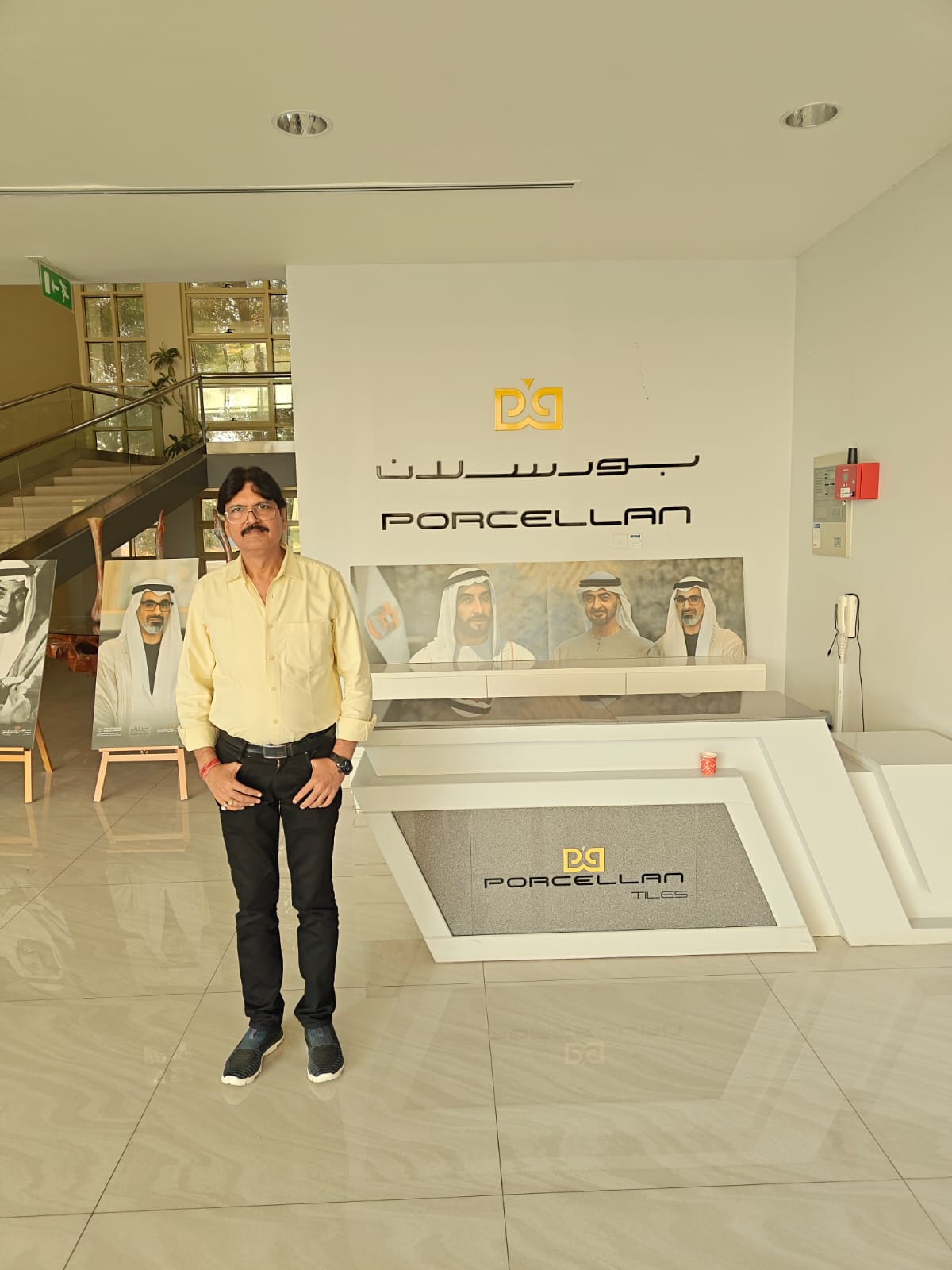 Business visit to overseas clients for industrial mineral supply coordination