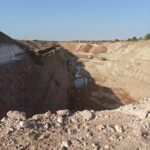Mining of industrial minerals in Rajasthan India for global export supply