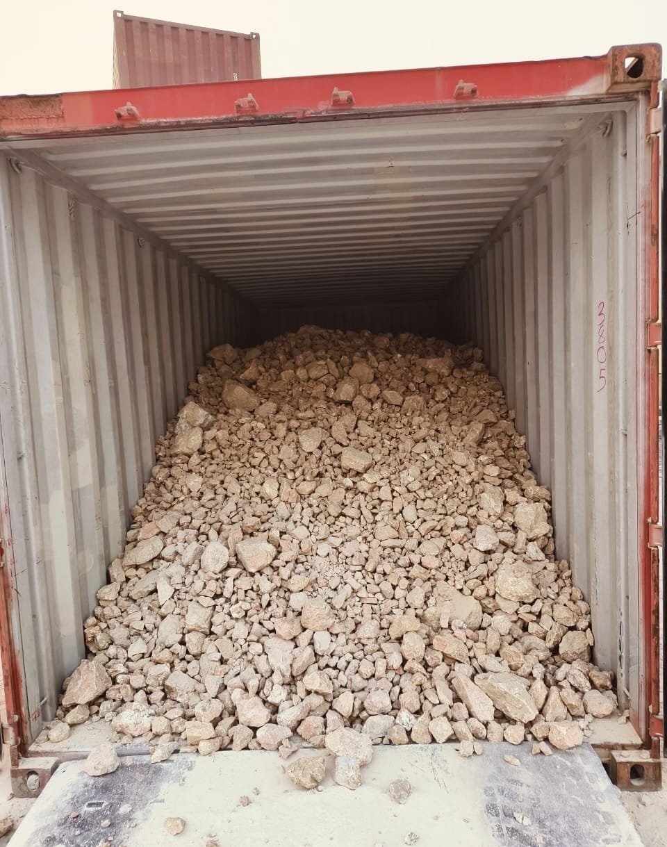 Bulk mineral loading operations for shipment to international markets