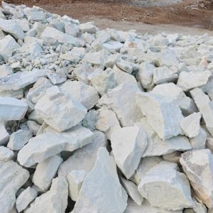 Natural talc lumps from Rajasthan India — high purity talc exported for paints rubber and cosmetics