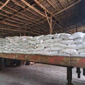 Loading and dispatch of industrial minerals for export supply chain