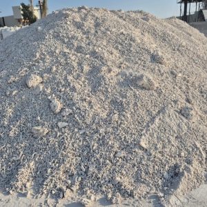 Stockpile of high quality minerals prepared for processing operations