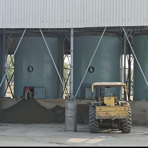 Industrial mineral processing facility ensuring consistent product quality
