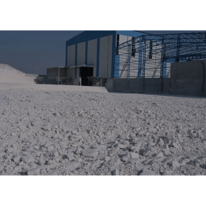 Industrial facility for large scale mineral production and global distribution